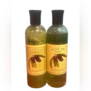 regis designline olive oil shampoo & Conditioner 12oz ea ORIGINAL Hair Care RARE